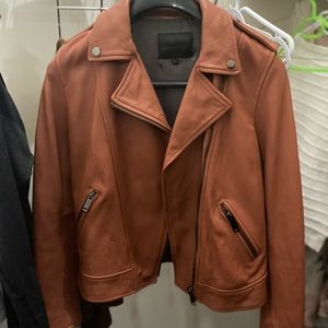 Real leather jacket